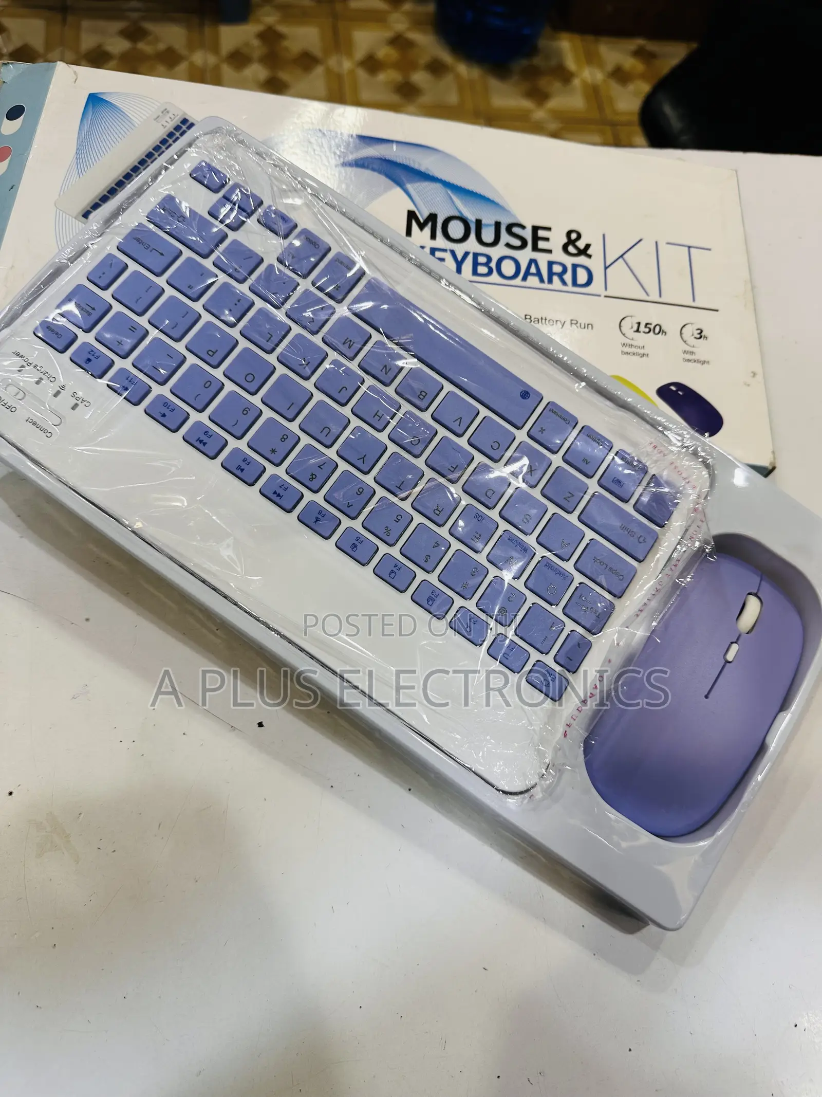 Strong Battery Wireless Keyboard and Mouse Combo