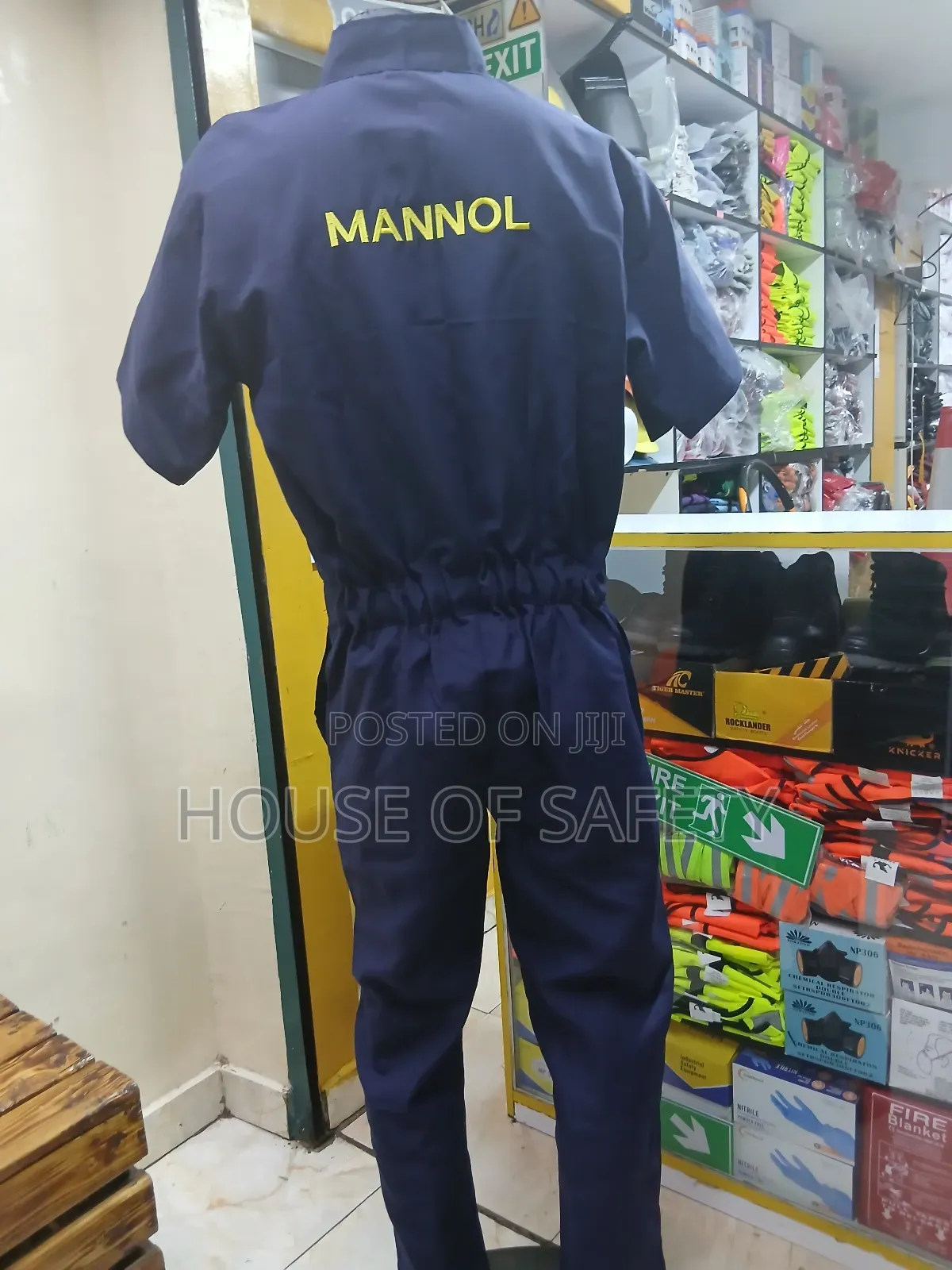General Purpose Overall With 2 Different Colours