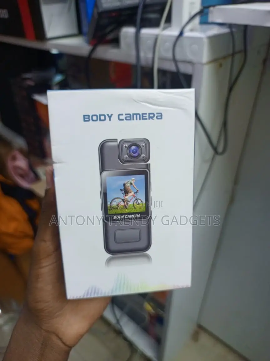 4k Clip-on Body Camera With Night Vision And Motion Tracking