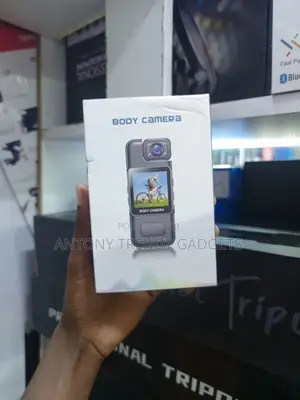 4k Clip-on Body Camera With Night Vision And Motion Tracking