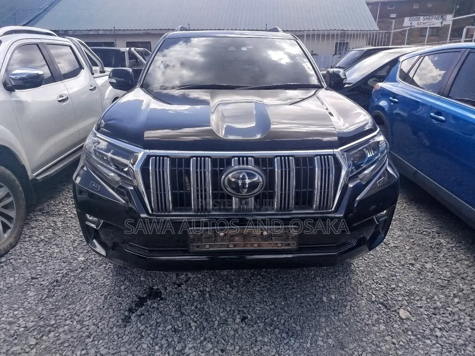 Toyota Land Cruiser Prado 2017 Matt Black
