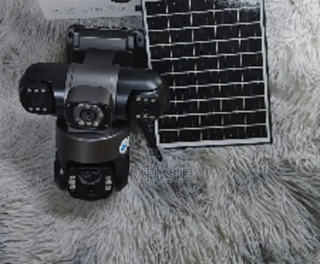 Dual Lens and Pir Detection Wireless Solar Powered Security Camera