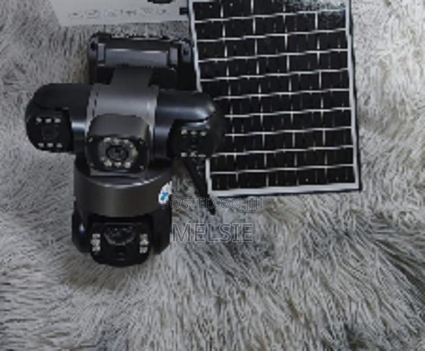 Dual Lens and Pir Detection Wireless Solar Powered Security Camera