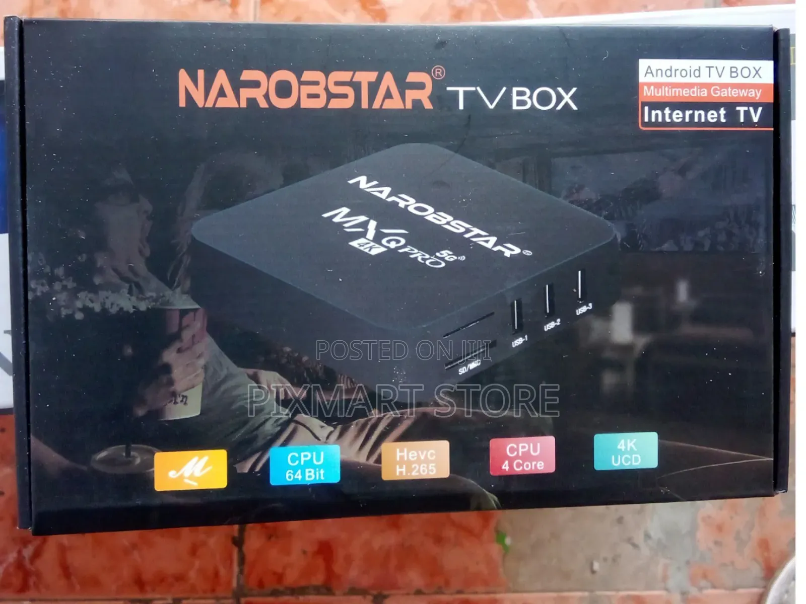 High-Performance Android Tv Box With 128gb Storage