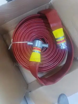 Heavy Duty Fire Hose Pipe With Metal Couplings
