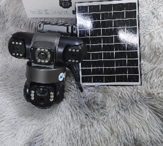 Wireless Wifi/4g Sim Card Solar Security CCTV Camera