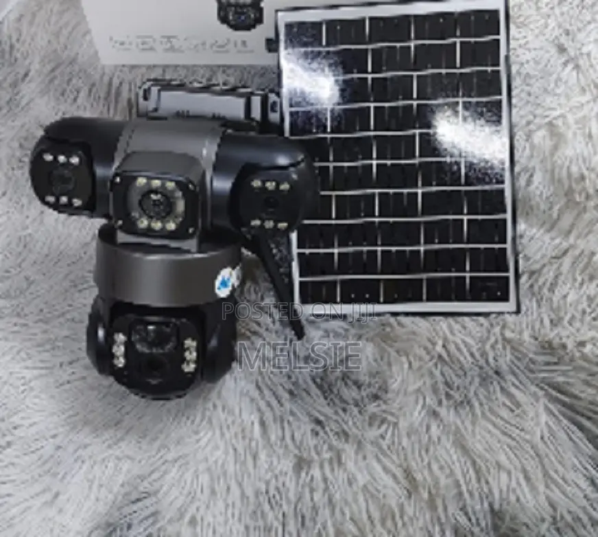 Wireless Wifi/4g Sim Card Solar Security CCTV Camera
