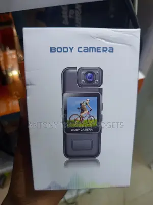 4k Clip-on Body Camera With Audio Recording Support