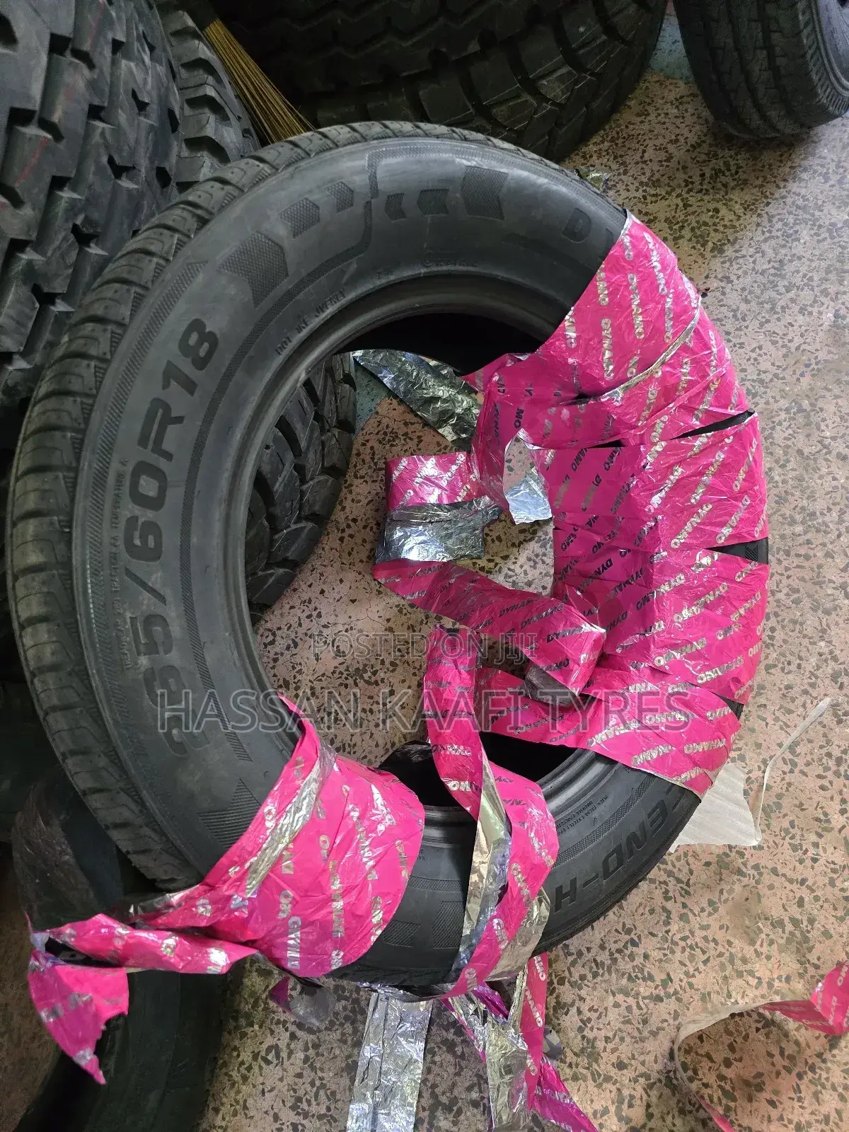 265/60r18. Dynamo Tyre
