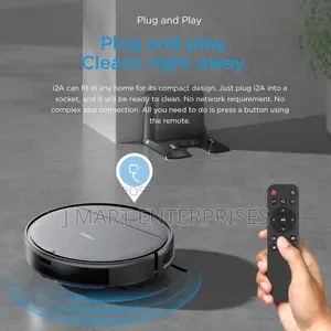 Robotic Vacuum Cleaner With Remote Anti-Collision Auto Return