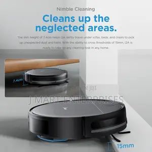 Robotic Vacuum Cleaner With Remote Anti-Collision Auto Return