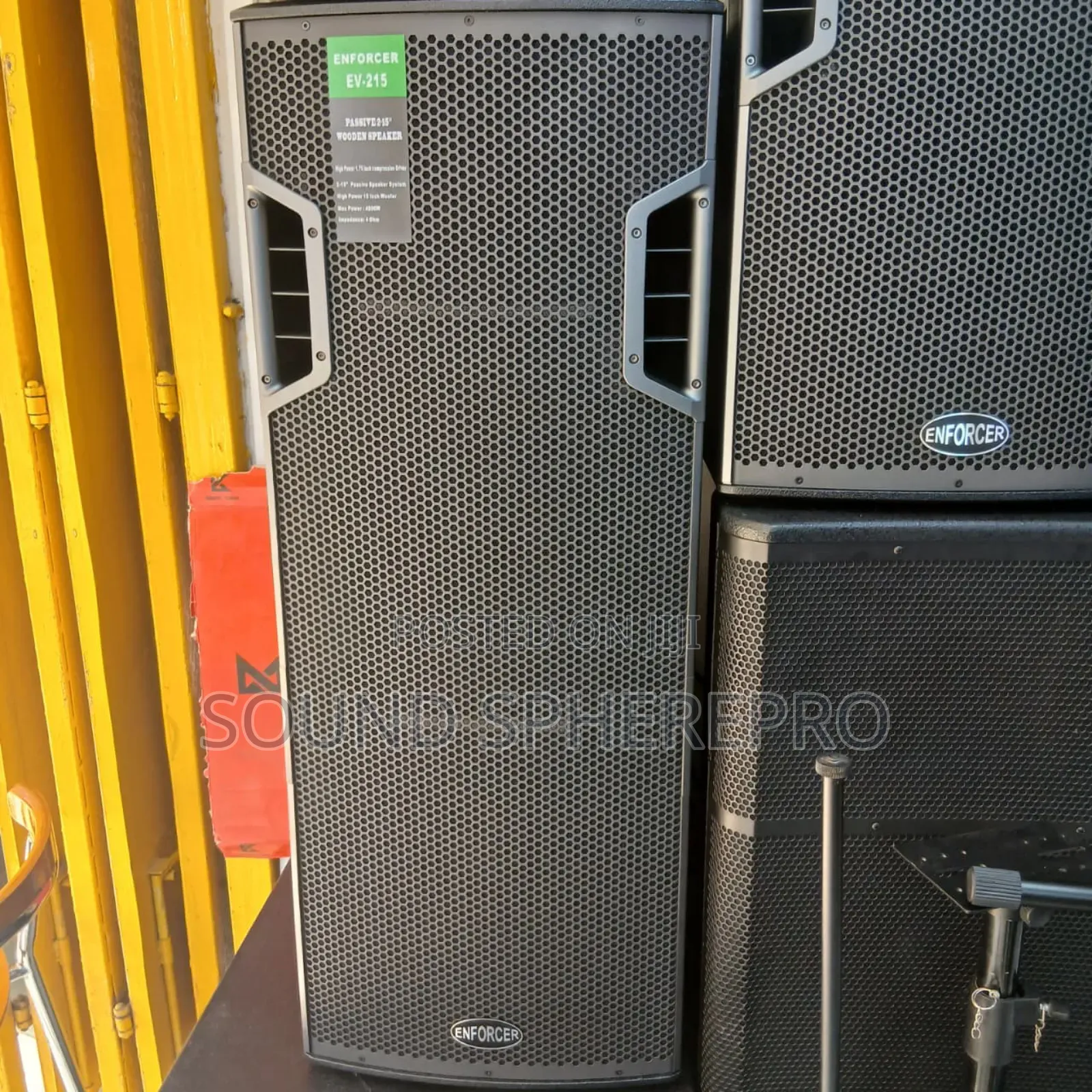 Enforcer Ev-215 Full Range Speakers