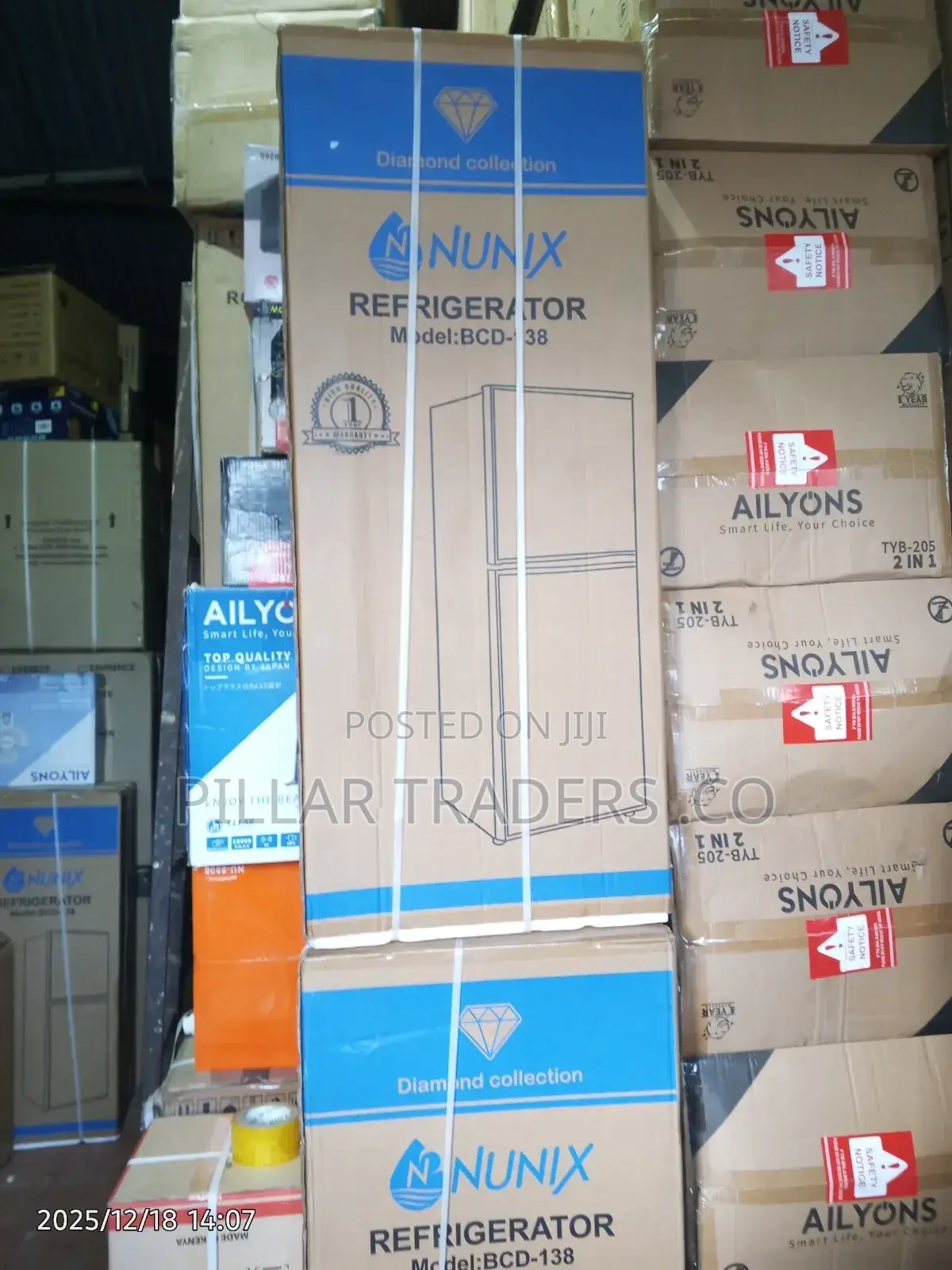 Nunix Refrigerator 138litres