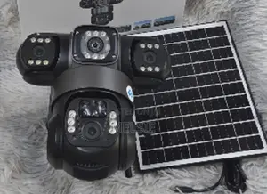 Solar Light New 3 Lens View Wifi 4g Solar CCTV Security Camera