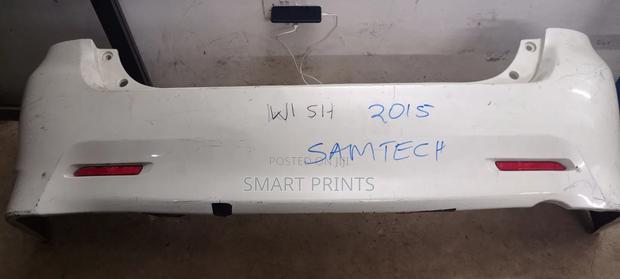 Quality Ex Japan Toyota Wish 2015 Back Bumper Available