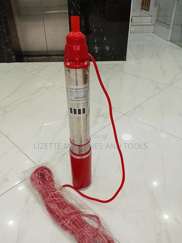 750w Impleller Solar Submersible Pump 75m Head