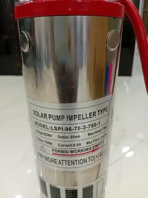 750w Impleller Solar Submersible Pump 75m Head