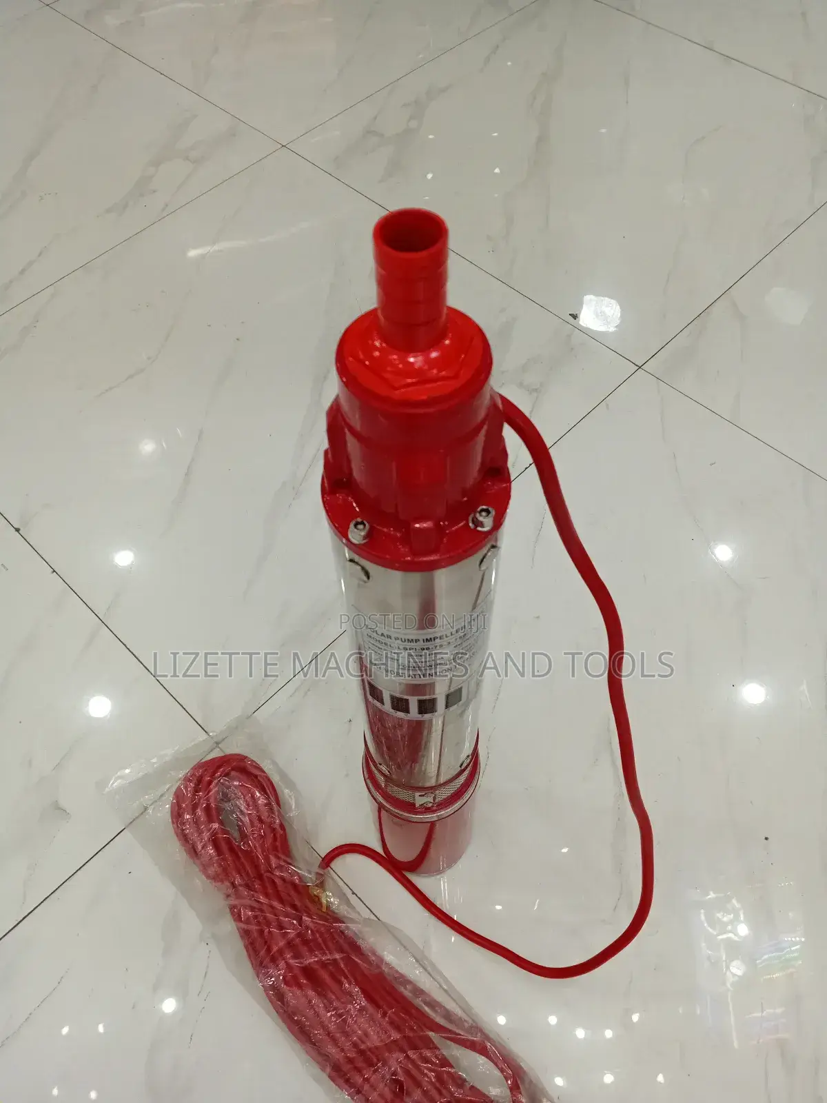 750w Impleller Solar Submersible Pump 75m Head