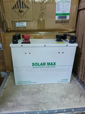 Solarmax 3.84kw 12.8v 300ah Lithium Battery