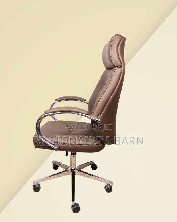 Swivel Leather Support Chair Headrest | Best Deal Online - main view