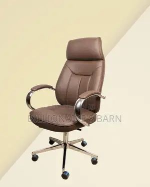 Swivel Leather Support Chair Headrest | Best Deal Online