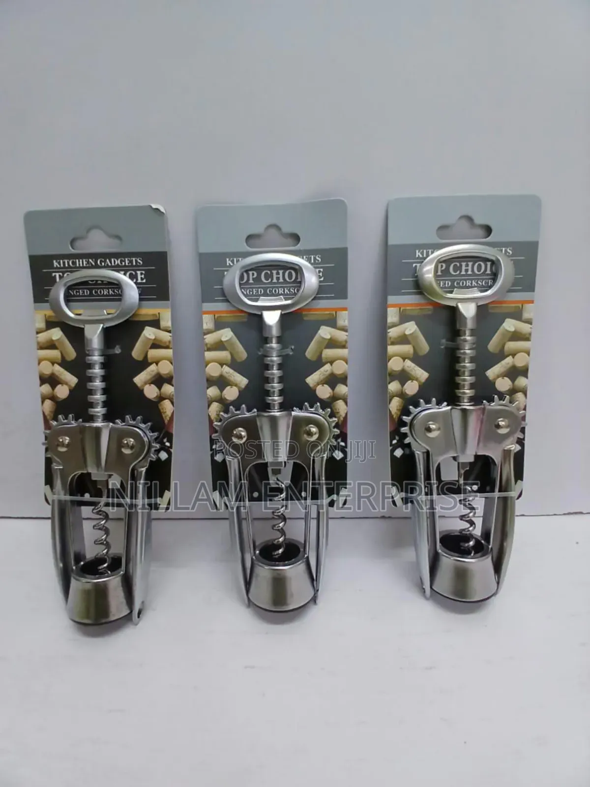 Heavy Duty Stainless Steel Corkscrew Wine Opener*