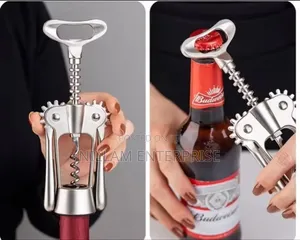 Heavy Duty Stainless Steel Corkscrew Wine Opener*