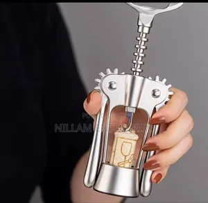 Heavy Duty Stainless Steel Corkscrew Wine Opener*