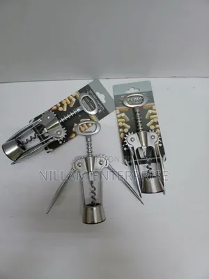 Heavy Duty Stainless Steel Corkscrew Wine Opener*