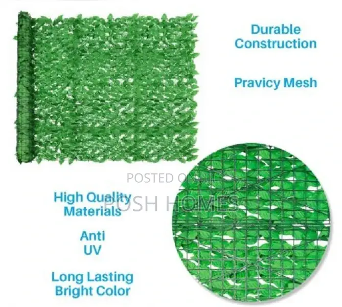 Instant Green Artificial Privacy Fence