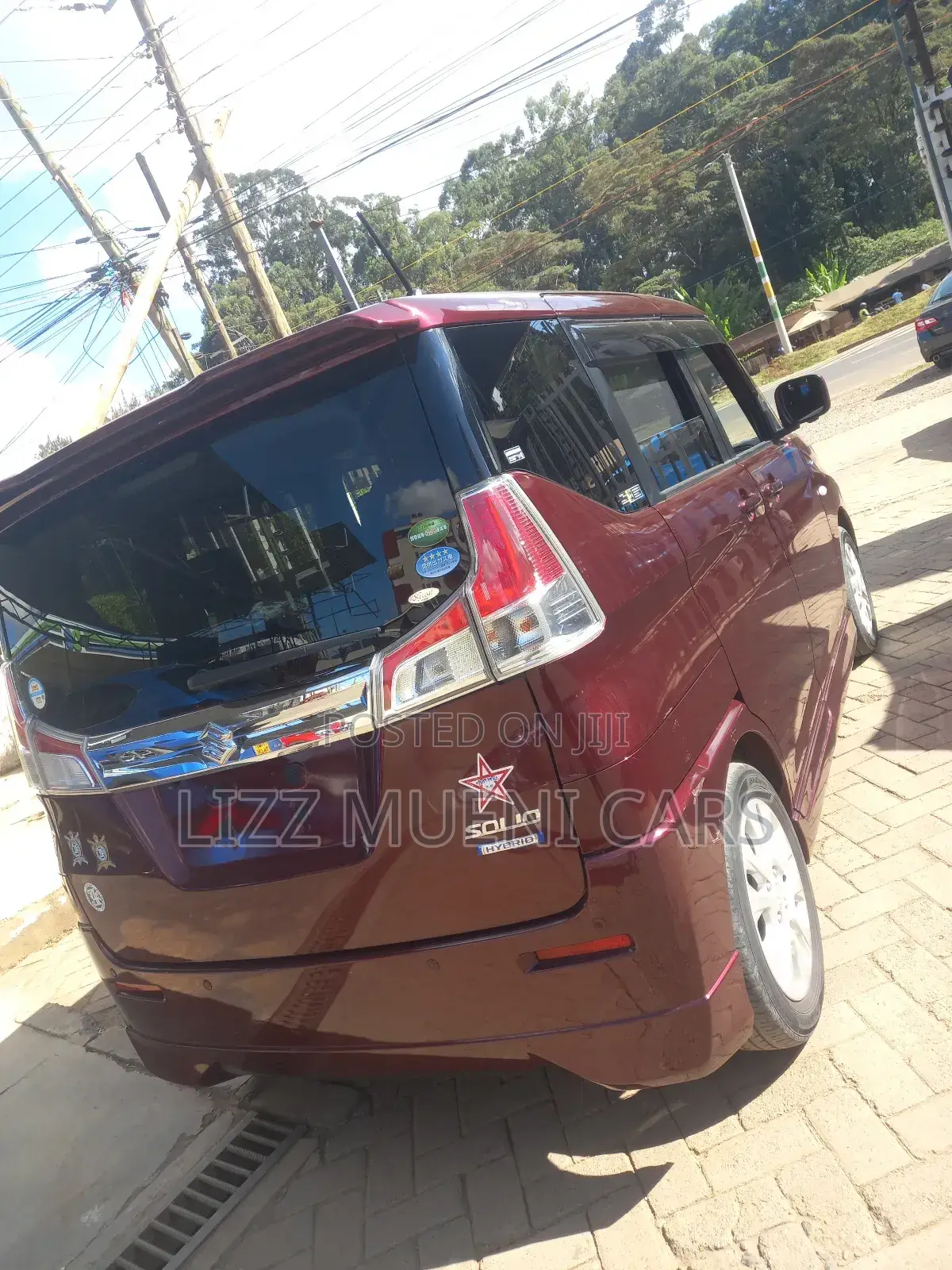 Suzuki Solio 2019 Maroon