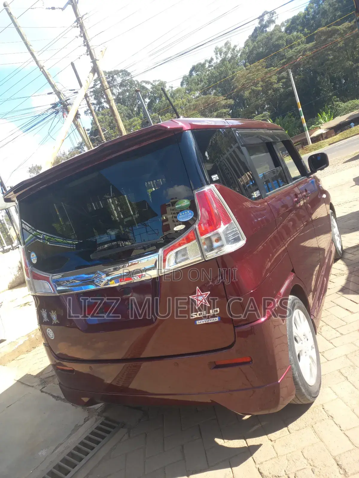 Suzuki Solio 2019 Maroon