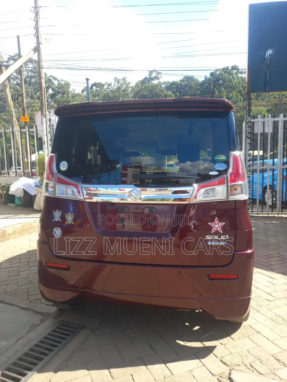 Suzuki Solio 2019 Maroon