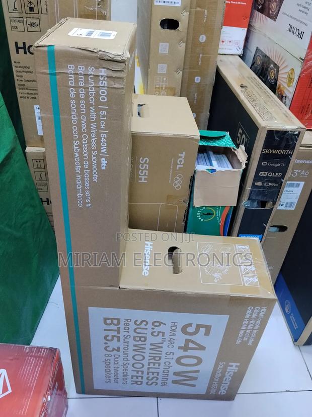 Hisense Hs5100 5.1ch 540w Soundbar - main view