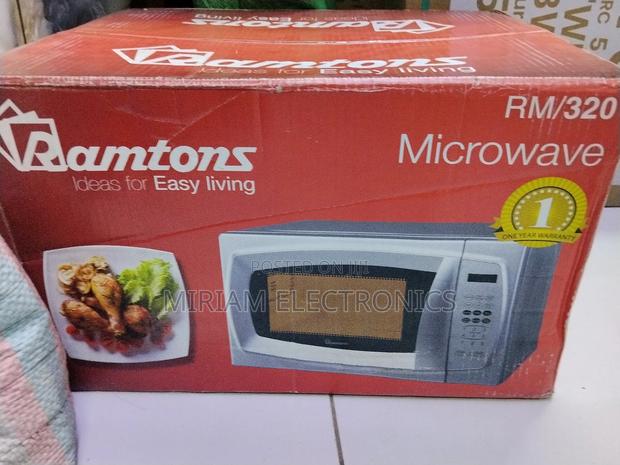 Ramtons 20 Liters Digital Microwave Silver- Rm/320