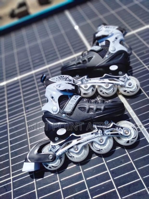 Inline Adjustable Hard Boot Roller Skates Available For Kids