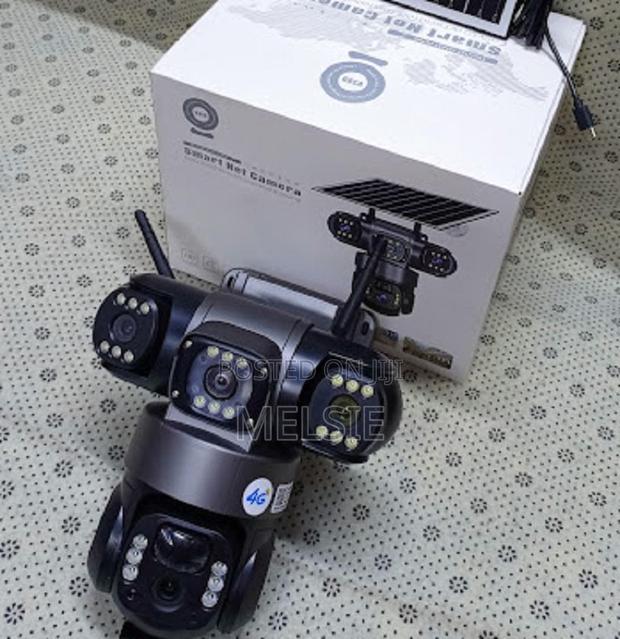 Wifi/4g Sim Card Solar Security CCTV Camera Human Motion Tracking, - main view