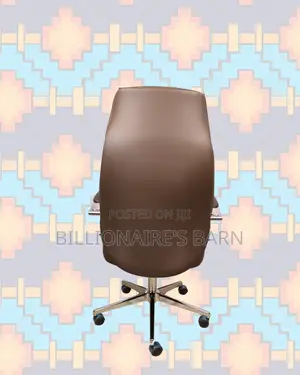 Home Office Chair Leather Brown | Delivery Anywhere in Kenya