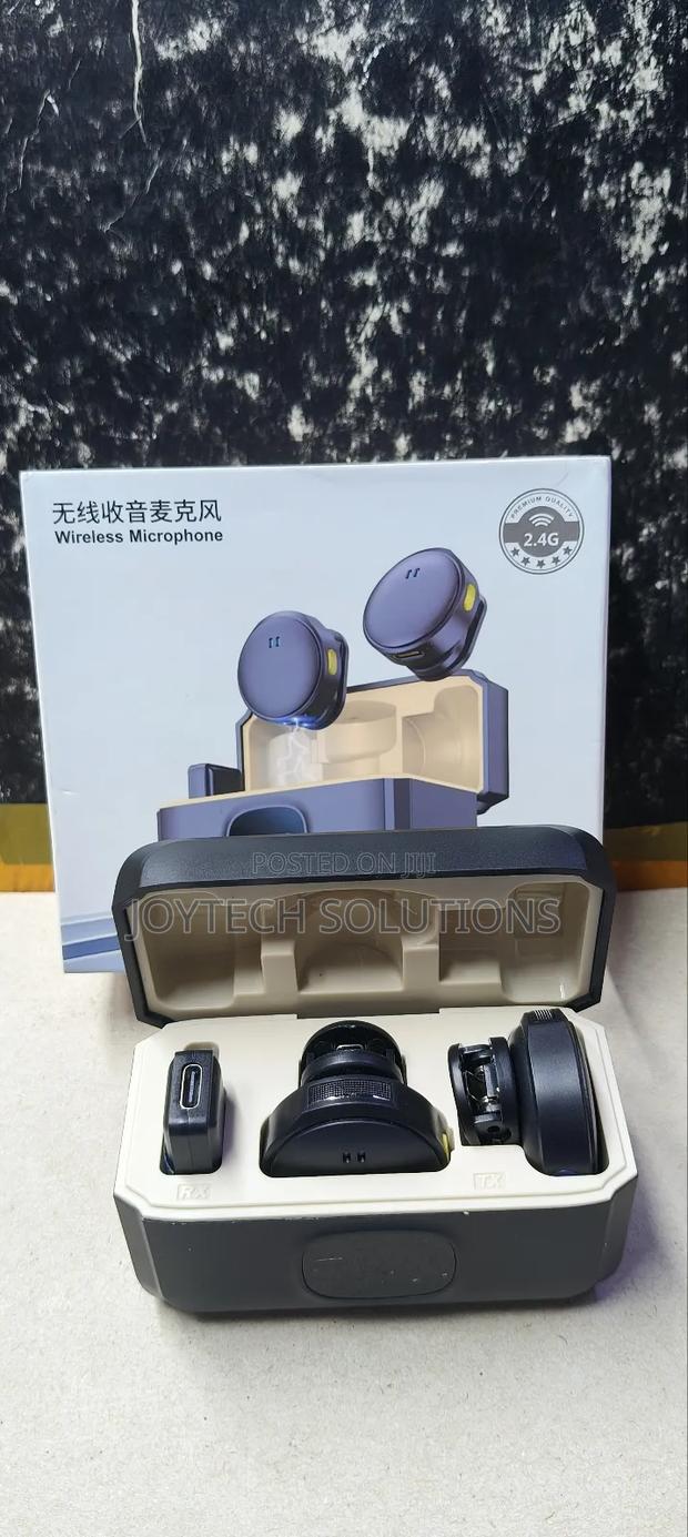 Lapel Wireless Microphone Lavalier With 2 Mic - main view