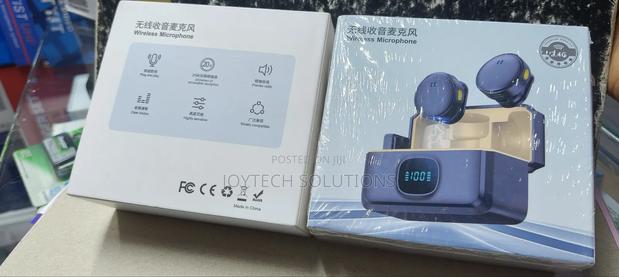 Lapel Wireless Microphone Lavalier With 2 Mic - thumbnail 2