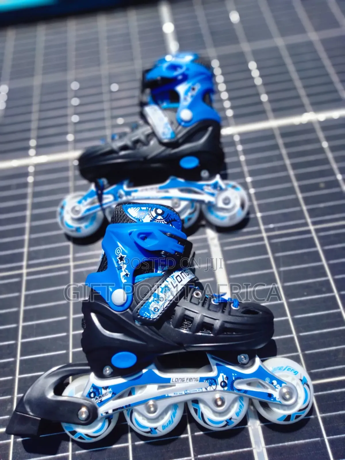 Adjustable Roller Blades With Rubber Wheels For Kids