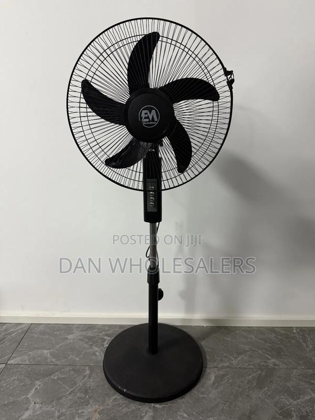 Black 16 Inches Electromate Electromate Standing Fans