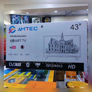Amtec 43" Smart Android Frameless Bluetooth - thumbnail 2