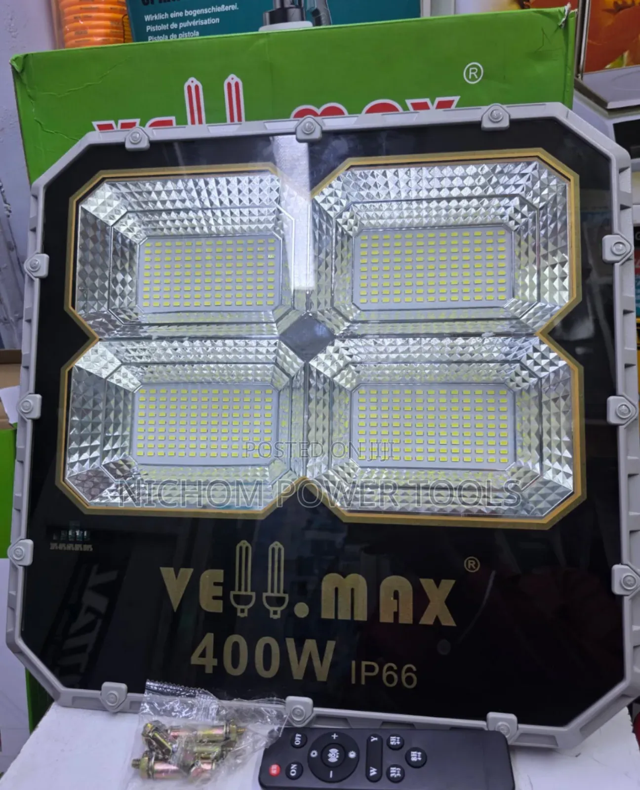 400watts Solar Floodlight/Vellmax Solar Floodlight