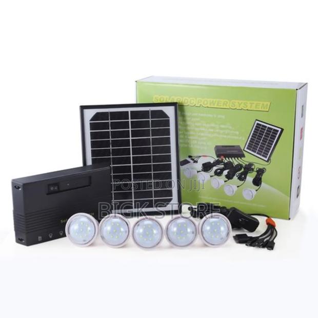 Gd 106 Solar Led Lights System With Bulbs