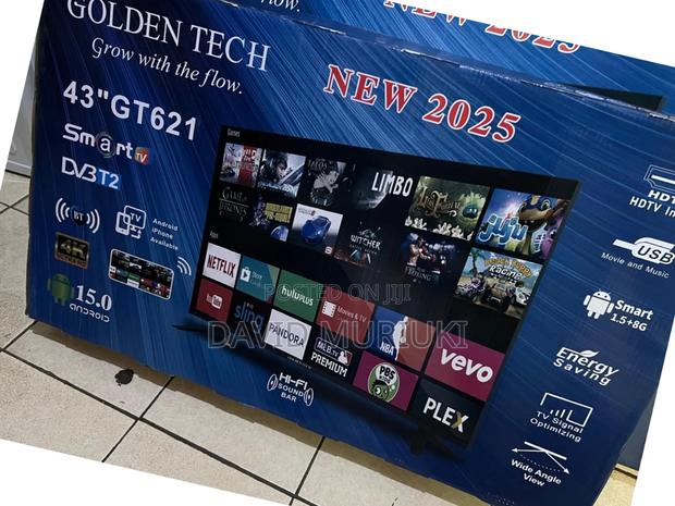Golden Tech 43 Inches Smart Android Digital Tv - thumbnail 2
