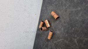 Durable 3/8" Copper Coupling for Secure Joints - main view