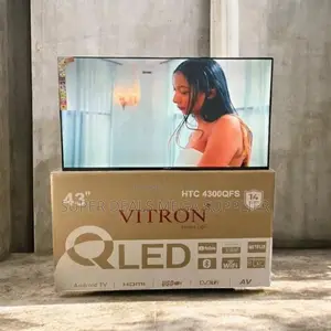 Netflix Youtube Support Vitron 43 Inch Qled Smart Frameless Led Tv