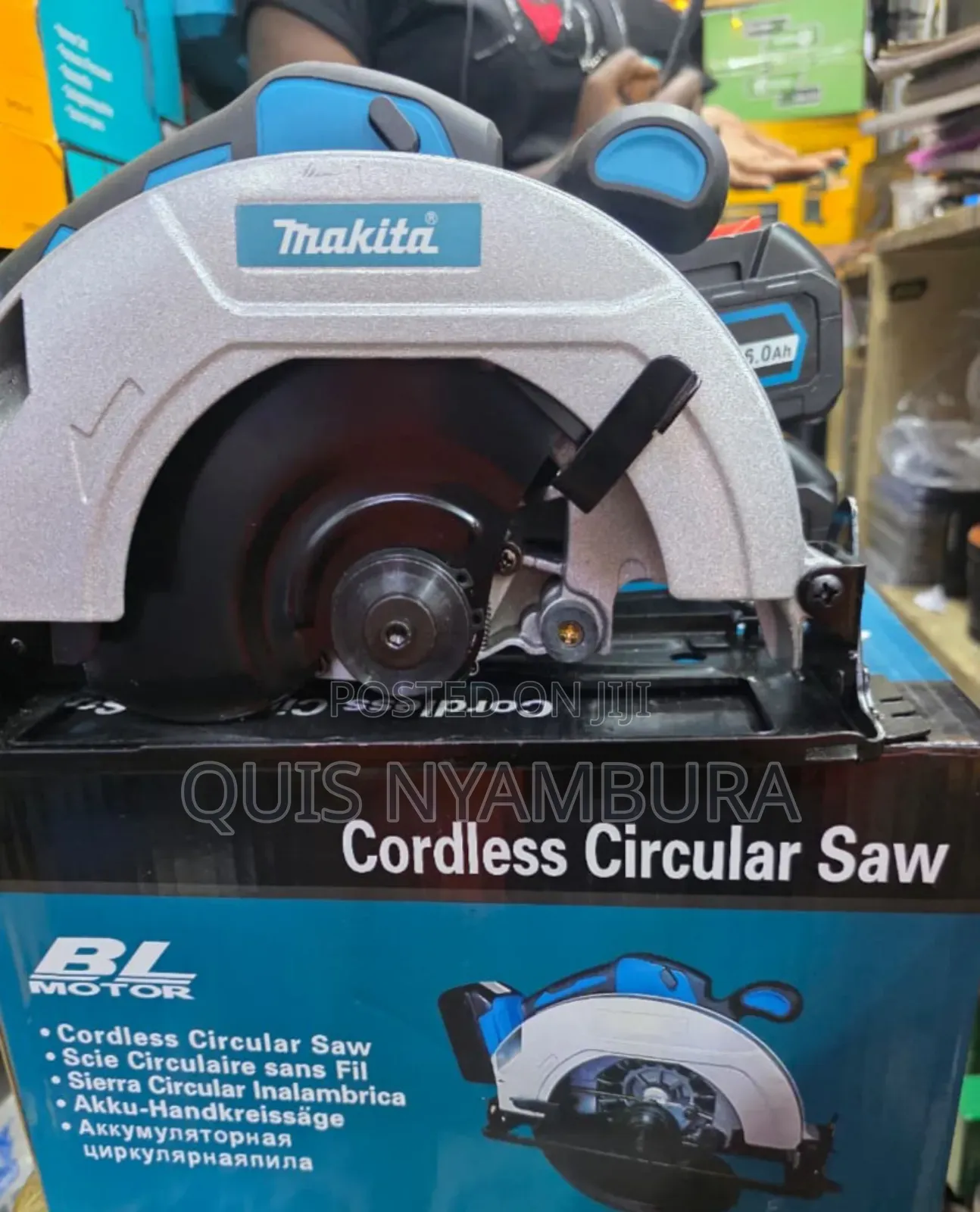 198v Makita Circular Saw/ Cordless Circular Saw Machine 7"