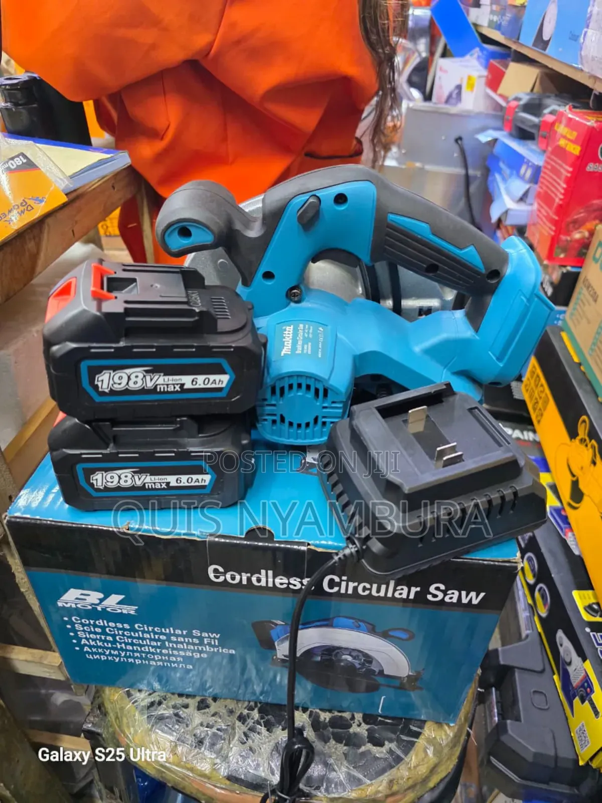 198v Makita Circular Saw/ Cordless Circular Saw Machine 7"